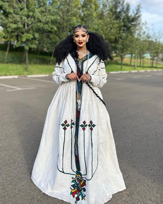 Exquisite Fetil Habesha Dress Habesha Kemis Habesha Libs es00145