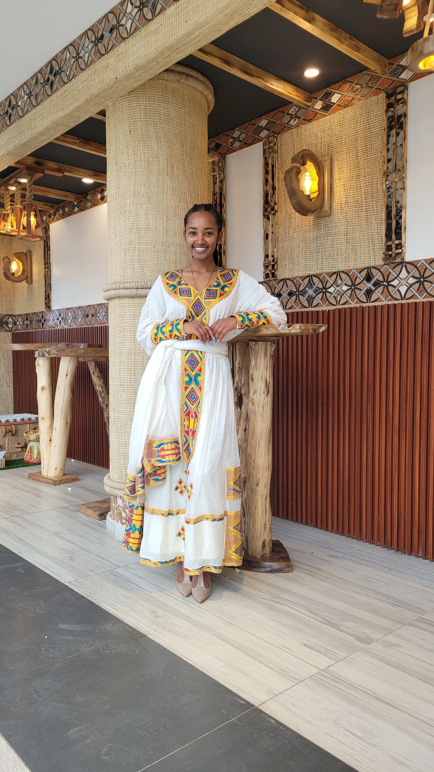 Ethiopian Cultural Dress Modern Habesha Kemis Habesha Libs es00155