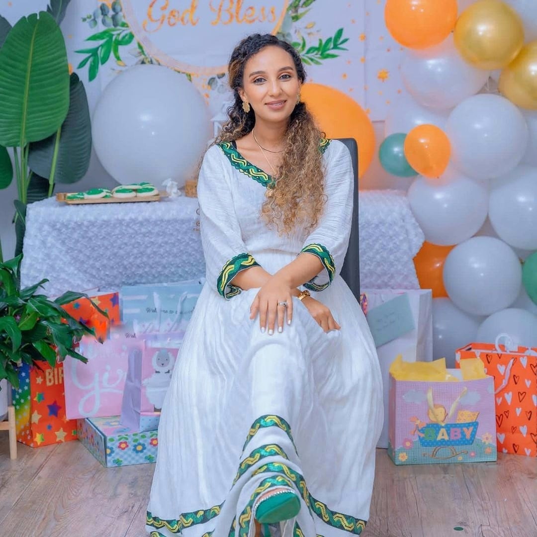 Gorgeous Design Cultural Dress Habesha Dress Modern Habesha Kemis Design Habesha Libs es0095