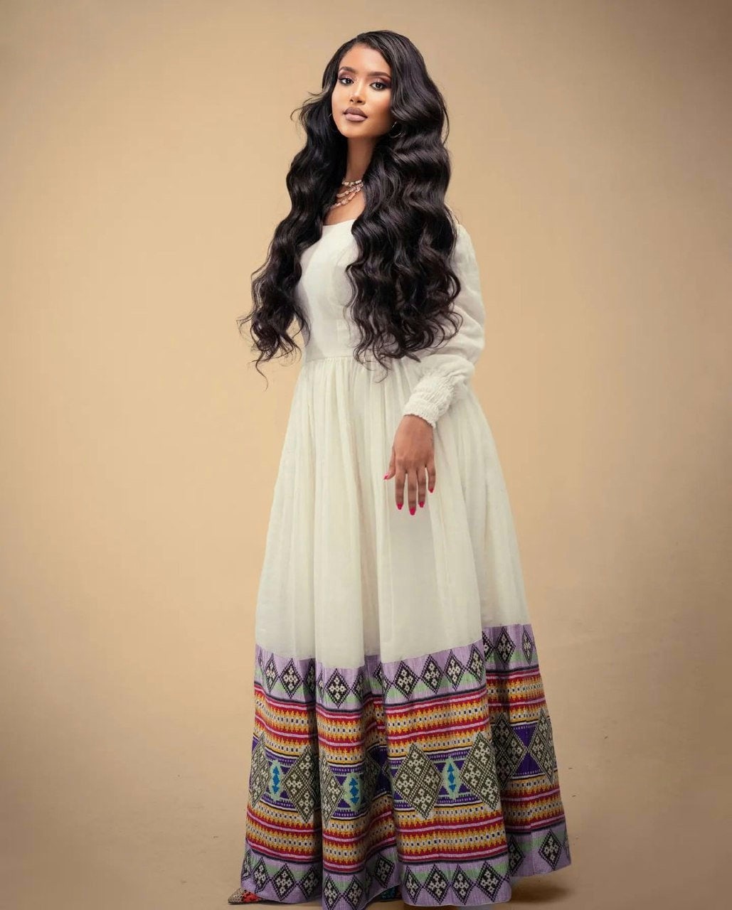 Exquisite Pattern Habesha Dress Modern Habesha Kemis Design Habesha Libs es00121
